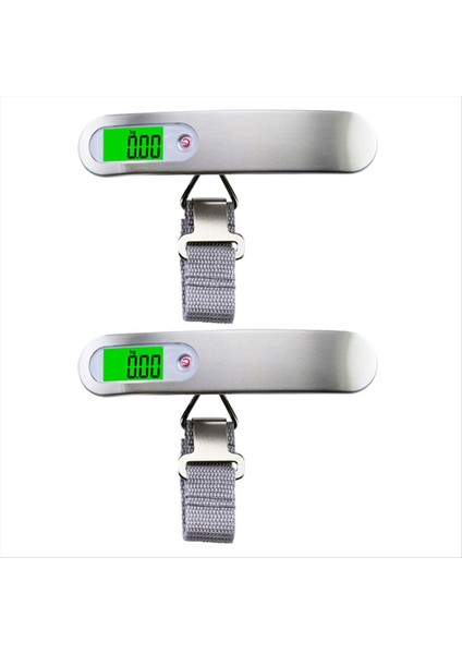 Taşınabilir Ölçekli Dijital LCD Asma Ölçekli Bavul Seyahat Bagaj Çantası Ağırlık Ölçek Dengesi Araç (Yurt Dışından)