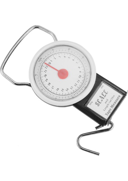 2x Taşınabilir Bagaj Seyahat Ölçeği Asma Bavul Hook 22KG 50LB Ölçüm Bandı (Yurt Dışından) modelleri