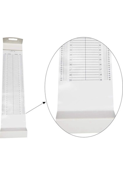 2x Bebek Infantometre Liği Cetveli Ölçüm Matı Çocuk Doktoru Ev Ziyareti Için Çok Uygun (Yurt Dışından) indirimleri