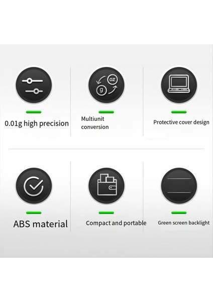 Mini Mücevher Ölçeği 0 01 Ölçekli Takı Ölçeği Hassas Dijital Cep Ölçeği 7 Birim Tare Ağırlığı (Yurt Dışından) indirimleri
