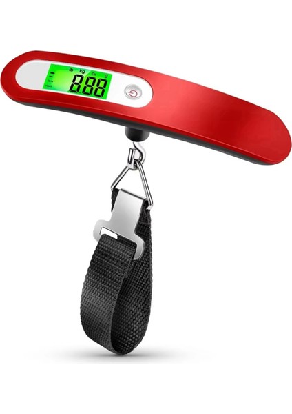Dijital Bagaj Ölçeği El Bagajı Ölçek Taşınabilir Ölçek Gezginler Için El Taşıyıcı Ölçeği 110 Lbs A (Yurt Dışından)