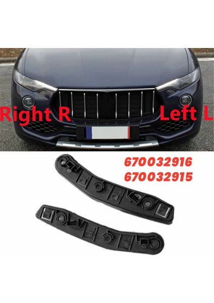 Maserati Levante Için Araba Ön Tampon Braket Destek Montajı 2017-2020 670032915 Sağ Far Uzun Tutucu (Yurt Dışından) modelleri