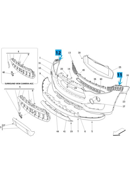 Maserati Levante Için Araba Ön Tampon Braket Destek Montajı 2017-2020 670032915 Sağ Far Uzun Tutucu (Yurt Dışından) indirimleri