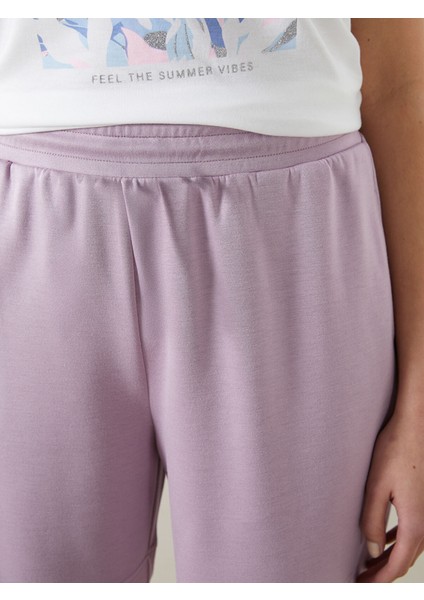 Yeni Sezon Beli Lastikli Kadın Şort modelleri