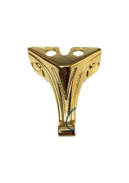 Ahşap Sandık Ayağı, Kutu Ayak 2,5 cm - Sarı, 100 Adet