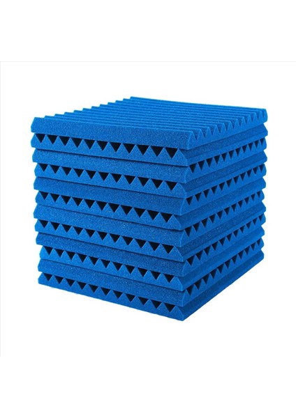 48 Paket Akustik Köpük Panelleri 1X12X12 Inç Ateş Sesli Ses Tabanlı Duvar Panelleri Stüdyolar Için Ses Panelleri Ses Panelleri Ev (Yurt Dışından) modelleri