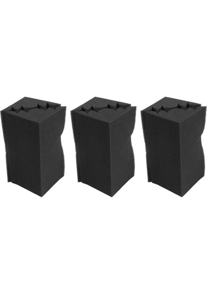 12 Pcs Köşe Bas Tuzağı Akustik Panel Stüdyosu Ses Emilim Köpüğü 12 x 12 x 24CM (Yurt Dışından)