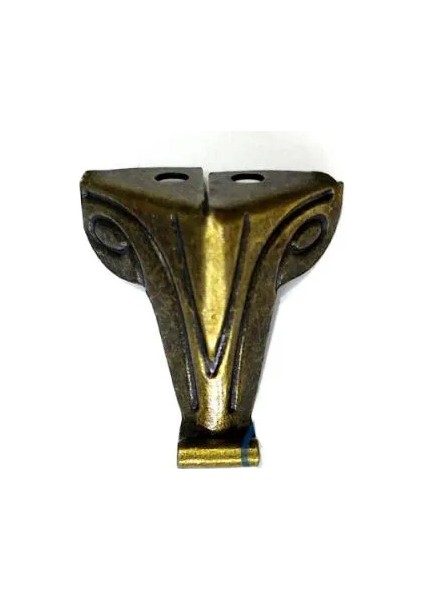 Sac Ahşap, Sunta Sandık Ayağı, Kutu Ayak 2,5 cm - Antik