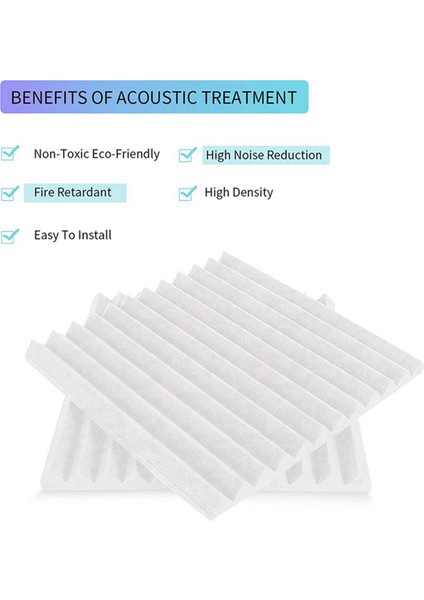 24PCS Akustik Köpük Tahtası Stüdyo Fayans Akustik Köpük Ses Geçirmez Piramit Stüdyo Arıtma Duvar Paneli Vb 2 5X30X30CM (Yurt Dışından) modelleri