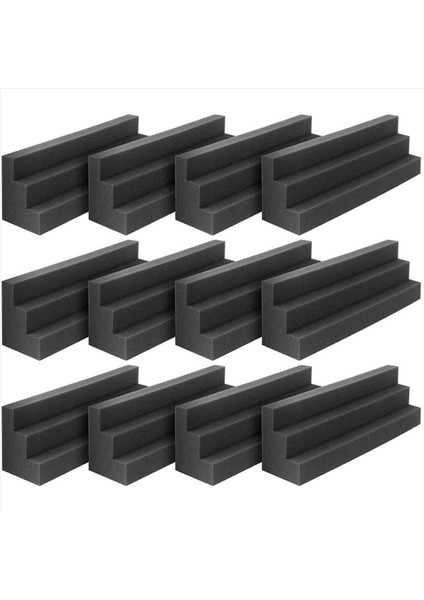 36PCS Akustik Paneller Bas Tuzağı Köşe Stüdyo Köpük Ses Yalıtım Pad Duvar Paneli Köşe Blok Stüdyo Veya Tiyatro (Yurt Dışından) fiyatları