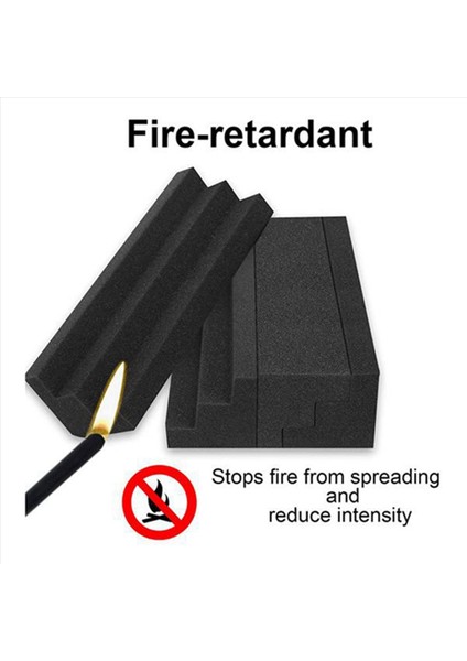 36PCS Akustik Paneller Bas Tuzağı Köşe Stüdyo Köpük Ses Yalıtım Pad Duvar Paneli Köşe Blok Stüdyo Veya Tiyatro (Yurt Dışından) indirimleri