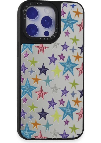 iPhone 15 Pro Kılıf Mirror Desenli Kapak - Mirror - 18