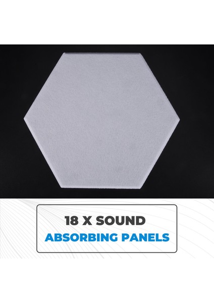 18 Paket Kendi Yapışkan Akustik Paneller Ses Geçirmez Duvar Panelleri 12X10X0 4inch Ev Ofisi Için Akustik Paneli (Yurt Dışından) indirimleri