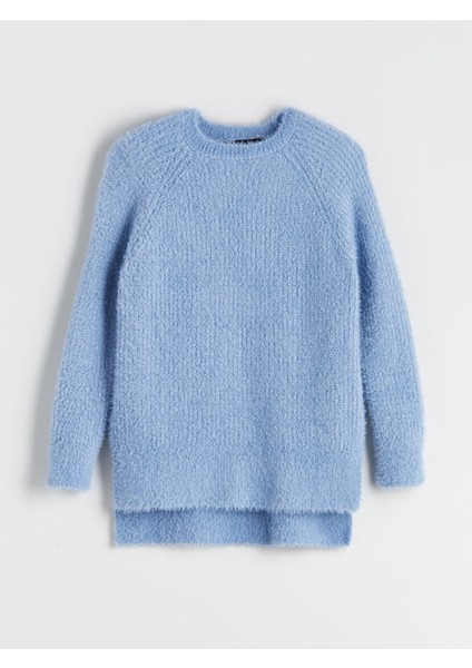 Yeni Sezon Bisiklet Yaka Kadın Triko Tunik indirimleri