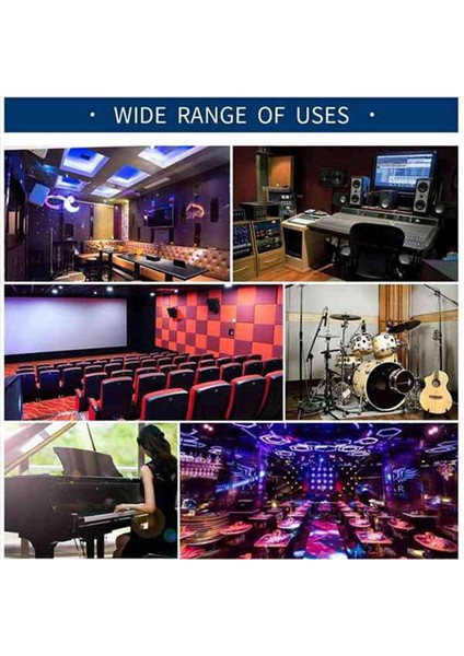 Akustik ve Duvar Dekoru Için 36 Paket Akustik Paneller Ses Geçirmez Dolgu Eğimli Kenar Ses Emici Paneller Et (Yurt Dışından) fırsatları