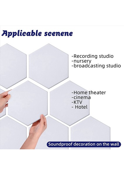36 Paket Kendi Yapışkan Akustik Paneller Ses Geçirmez Duvar Panelleri 12X10X0 4inch Ev Ofisi Için Akustik Paneli (Yurt Dışından) modelleri