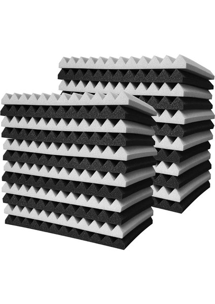72 Pcs Akustik Köpük Kartı Stüdyo Fayans Akustik Köpük Ses Geçirmez Piramit Stüdyo Duvar Paneli 2 5X30X30CM (Yurt Dışından) modelleri