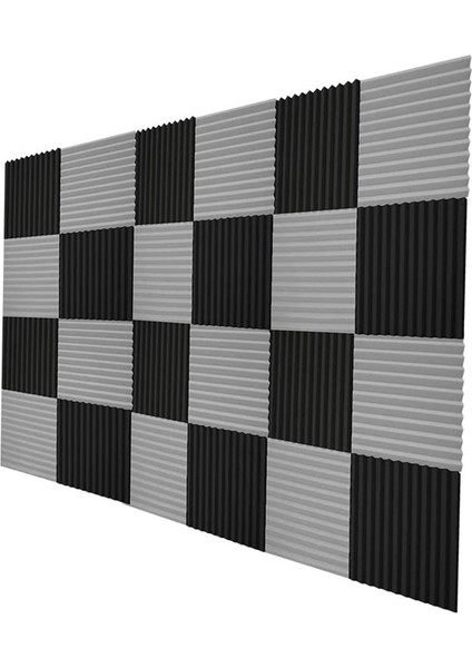 72 Pcs Akustik Köpük Kartı Stüdyo Fayans Akustik Köpük Ses Geçirmez Piramit Stüdyo Duvar Paneli 2 5X30X30CM (Yurt Dışından) fırsatları