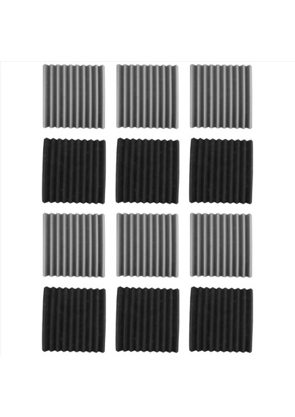 24 Paket Kendi Yapışkan Akustik Paneller 12X12X1 Inç Ses Geçirmez Köpük Paneller Ev Stüdyosu Için Ses Geçirmez Duvar Panelleri (Yurt Dışından) modelleri