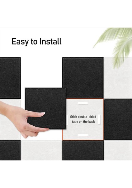 12 Paket Akustik Paneller Yüksek Yoğunluklu Ses Geçirmez Duvar Panelleri Kayıt Stüdyosu Tavan Ofis Için Ses Emici Karolar (Yurt Dışından) fiyatları