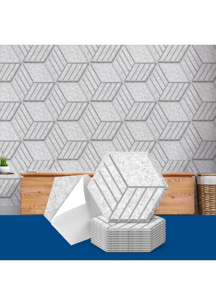 12 Paket Kendi Kendine Yapışkan Akustik Panel 14 x 12 x 0 4 Inç Ses Geçirmez Duvar Panelleri Ses Emici Paneller C (Yurt Dışından) indirimleri