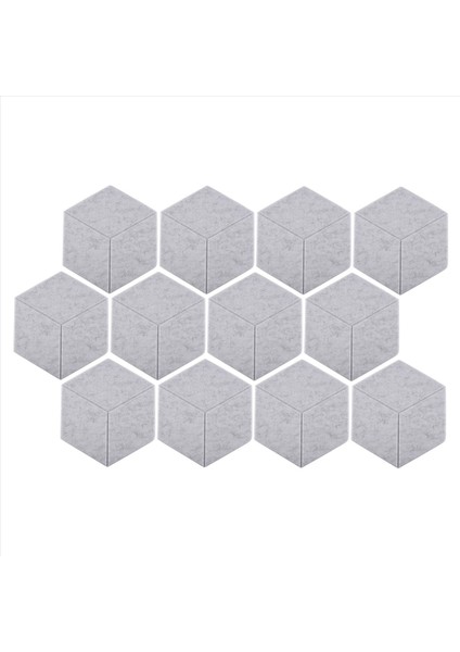 Ses Yalıtımı ve Akustik Için 12 Paket Akustik Köpük Kendi Yapışkanlı Ses Geçirmez Paneller (Gri) (Yurt Dışından) fiyatları