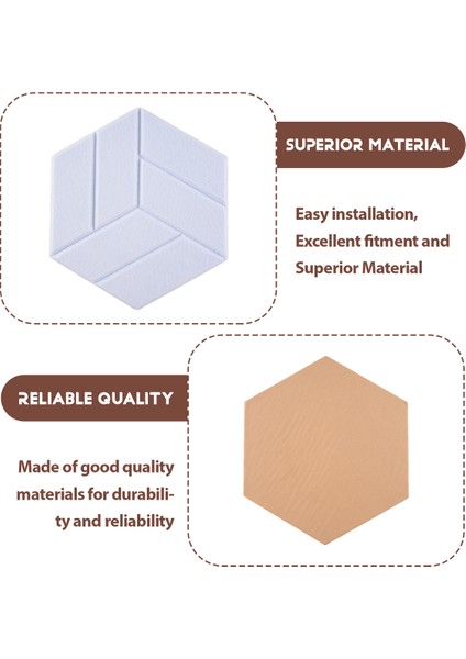 12 Paket Kendinden Yapışkan Akustik Paneller Altıgen Ses Kanıtı Köpük Panelleri Stüdyo Için Kullanılan Duvar Için Ses Geçirmez Dolgu (Yurt Dışından) modelleri