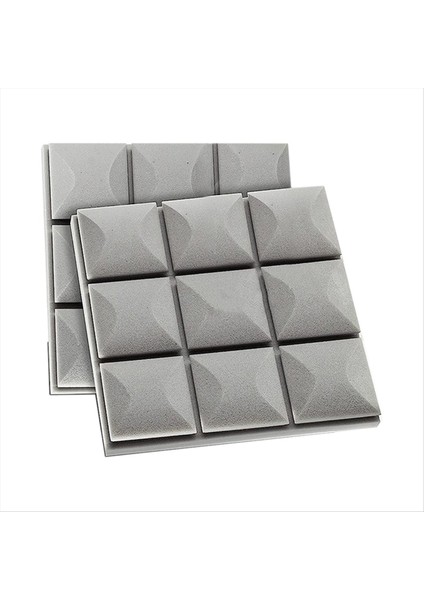 12 Adet Ses Yalıtımı Köpük Paneller Akustik Köpük Panelleri Yüksek Yoğunluklu Yapışkan Olmayan (Yurt Dışından) indirimleri