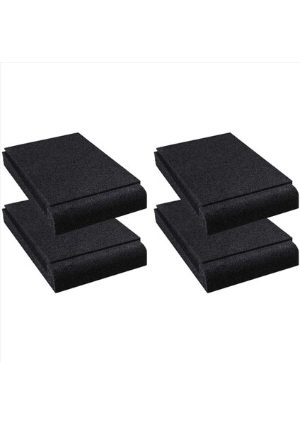 4pcs Akustik Paneller 5 Inç Hoparlörler Için Uygun Köpük Yüksek Yoğunluklu Akustik Köpük Titreşimleri Önler ve Çoğu Standı Sığdırır (Yurt Dışından)
