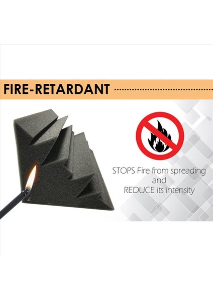 12 Pcs Akustik Paneller Studio Akustik Ses Geçirmez Köpük Ses Tedavisi Bas Tuzak Köşesi Ses Panelleri 12X12X48CM (Yurt Dışından) indirimleri