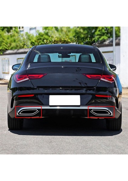 A1188852102L Arka Tampon Krom Trim Mercedes Benz Cla W118 C118 Sol (Yurt Dışından) fiyatları