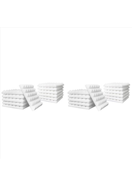 24X Akustik Paneller Stüdyo/canlı Oda Ses Geçirmez Duvar Panelleri Için Akustik Köpük Ses Geçirmez Köpük Panelleri (Yurt Dışından)