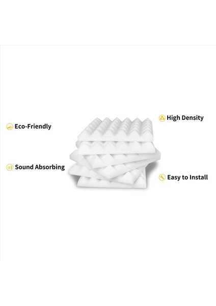 24X Akustik Paneller Stüdyo/canlı Oda Ses Geçirmez Duvar Panelleri Için Akustik Köpük Ses Geçirmez Köpük Panelleri (Yurt Dışından) modelleri