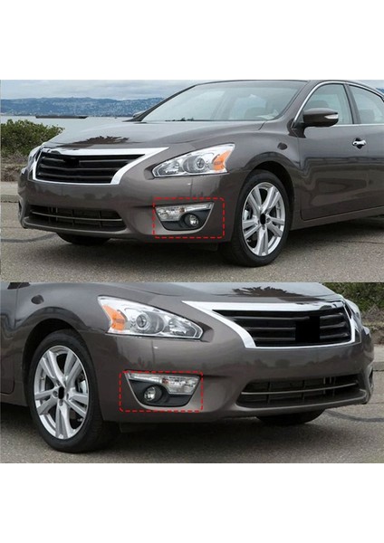 1paır Ön Tampon Alt Sisler Çerçeve Kapak Nissan Altima/teana Için 2013 2014 2015 Fog Lambs Izgara Çerçevesi (Yurt Dışından) modelleri