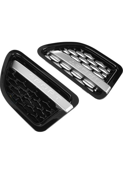 1paır Ön Çamurlu Hava Havalandırma Gril Glil Krom Land Rover Range Rover Sport 2005-2009 Mesh Havalandırma Hava Akışı Alımı (Yurt Dışından)