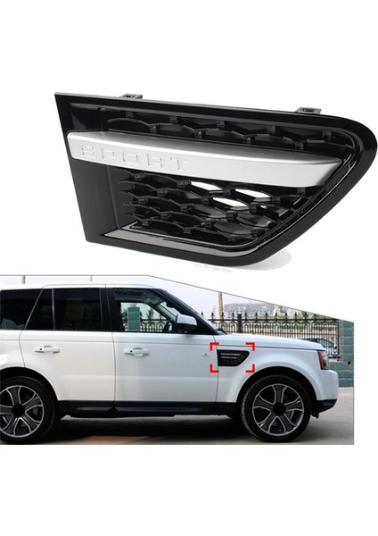 1paır Ön Çamurlu Hava Havalandırma Gril Glil Krom Land Rover Range Rover Sport 2005-2009 Mesh Havalandırma Hava Akışı Alımı (Yurt Dışından) indirimleri