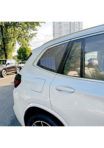 Araba Arka Pencere Panjur Panjurları Panjurlar Bmw Için Kapak Kaplama X3 G01 2018-2024 Araba Harici Trim Aksesuarları A (Yurt Dışından) indirimleri