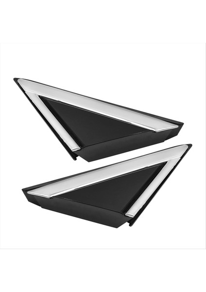 1 Çift Dikiz Aynası Köşe Üçgen Çamurluk Kapak Trim Paneli 22774040 22774041 Için Cadillac Srx 2010-2016 (Yurt Dışından)