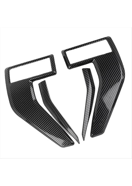 Araba Tarafı Çamurluk Kapağı Trimler Ford F150 F-150 2021 2022 2023 Karbon Için Dekoratif Çıkartmalar (Yurt Dışından)