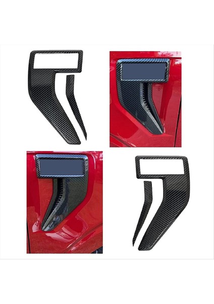 Araba Tarafı Çamurluk Kapağı Trimler Ford F150 F-150 2021 2022 2023 Karbon Için Dekoratif Çıkartmalar (Yurt Dışından) fırsatları