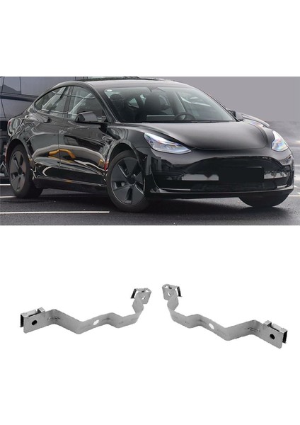 Araba Ön Sol ve Sağ Tampon Braketi Tesla Model 3 2017-2022 1104541-00-B 1104540-00-B Için (Yurt Dışından) modelleri