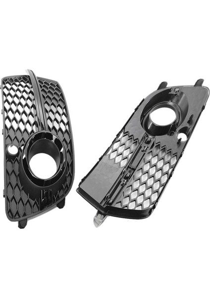 1paır Ön Tampon Sis Lambası Izgara Kapağı Audi Q5 Sport 2013-2017 Alt Izgara Sisli Çerçeve Petek Dekorasyonu (Yurt Dışından) indirimleri