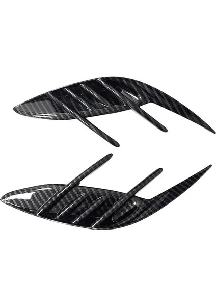 1 Çift Araba Arka Tampon Yan Havalandırma Izgarası Dekoratif Kapak Spoyleri Kia Stinger 2017-2023 Otomatik Parçalar B B (Yurt Dışından)