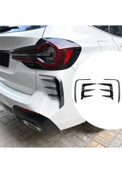 Araç Karbon Fiber Desen Arka Tampon Ayırtıcı Kiti Spoıler Bmw X3 G01 Lcı M Sport 2022-2023 Için (Yurt Dışından) indirimleri