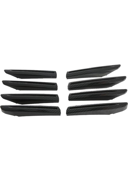 Toyota Land Cruiser LC300 2022 2023 Için Araba Karbon Fiber Stili Ön Izgara Tampon Koruma Stil Kapakları (Yurt Dışından)