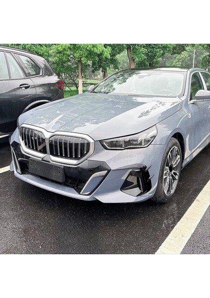 Bmw 5 Serisi I5 G60 G61 2024+ M Sport Sis Farları Dekoratif Kapak Parlak Siyah (Yurt Dışından) fırsatları