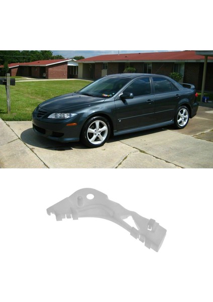 Tampon Braket Tutucu Mazda Için Fit Mazda 6 2003 2004 2005 2007 2008 GJ6A-50-E12C GJ6A-50-E11C (Yurt Dışından) fırsatları