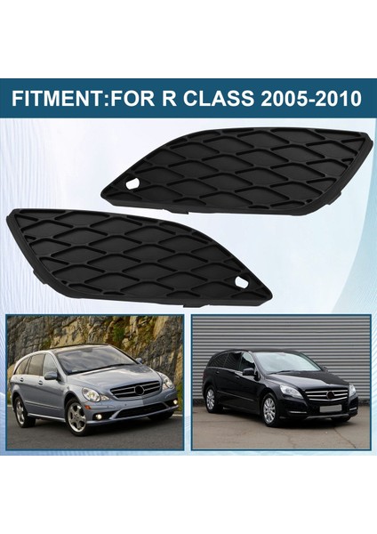 1paır Ön Sis Lamba Çerçevesi Kapaklar 251851723 2518851823 Benz R Sınıfı 2005-2010 Araba Sisli Havalandırma Izgara Kapağı (Yurt Dışından) fırsatları