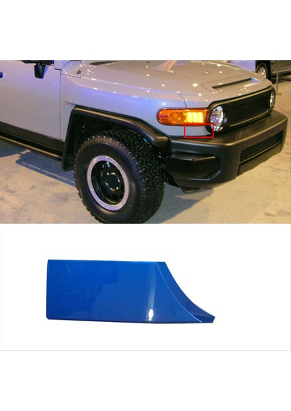 Toyota Fj Cruiser 2007-2014 Fender Köşe Far Alt Trim Plakası Için Sağ Ön Tam Tampon Dolgu Kapağı 52512-35100-J0 (Yurt Dışından) fiyatları