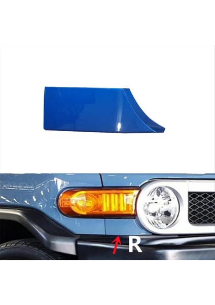 Toyota Fj Cruiser 2007-2014 Fender Köşe Far Alt Trim Plakası Için Sağ Ön Tam Tampon Dolgu Kapağı 52512-35100-J0 (Yurt Dışından) modelleri